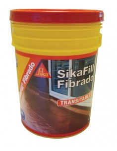 Membrana Liquida Fibrada X 5kg - Blanca - Sikafill - Sika