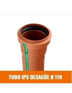 Tubo Ips Desague 110 X 4000