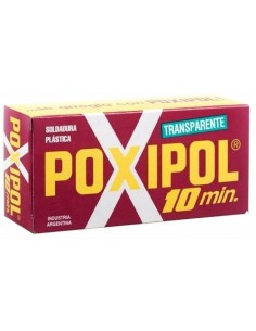 Adhesivo Epoxi Transp Bicomponente 16gr - Poxipol