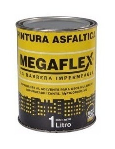 Pint Asfaltica 1lts (solventada) - Megaflex