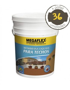 Membrana Liquida Fibrada X 20kg - Blanca - Megaflex