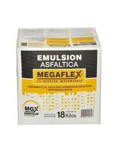 Emulsion Asfaltica 18lts (caja) - Megaflex