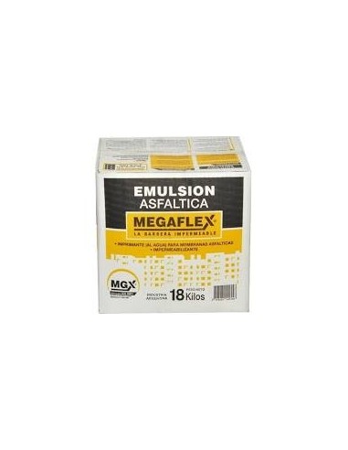 Emulsion Asfaltica 18lts (caja) - Megaflex