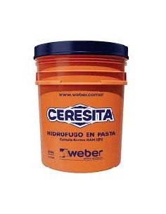 Hidrofugo En Pasta X 20kg - Ceresita - Weber