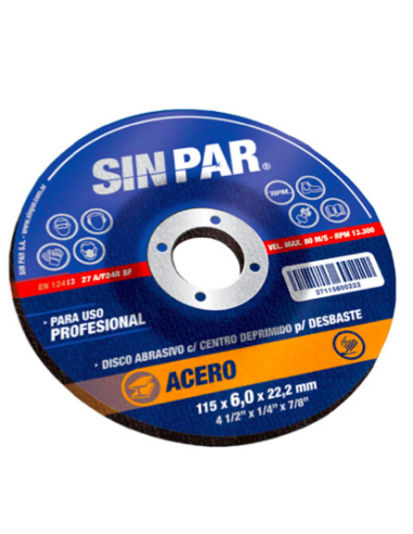 Disco Corte 400 X 3.2 X 25.4 (acero) - Sin Par-